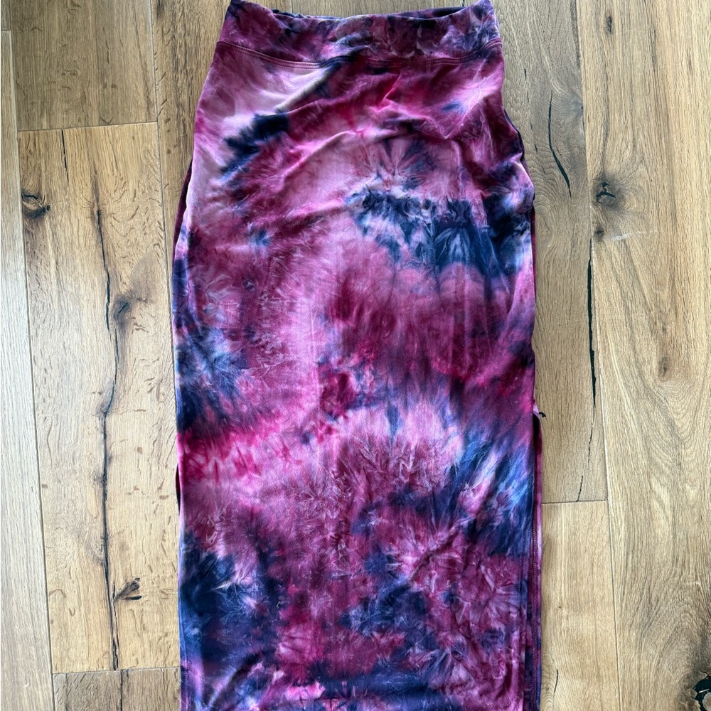 Sundry Tie-Dye Midi Skirt Size 0